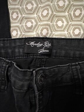 Black Women's Jeans, Monkey Ride.